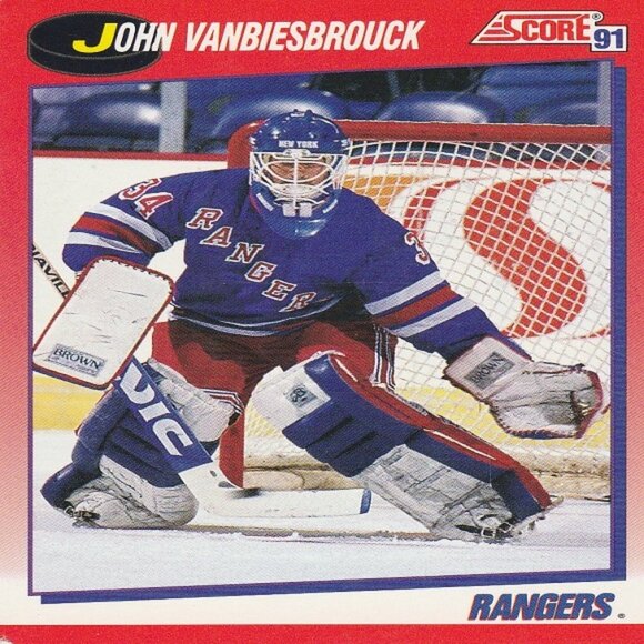 John Vanbiesbrouck NYR Hockey Card Collection - Picture 7 of 8